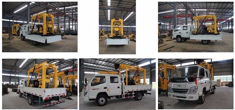 600m Geological Exploration Truck Mounted Drilling Machine