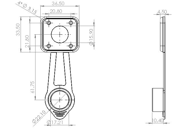 Industrial 9 Pin Waterproof Connector Male Socket IP67 Connector