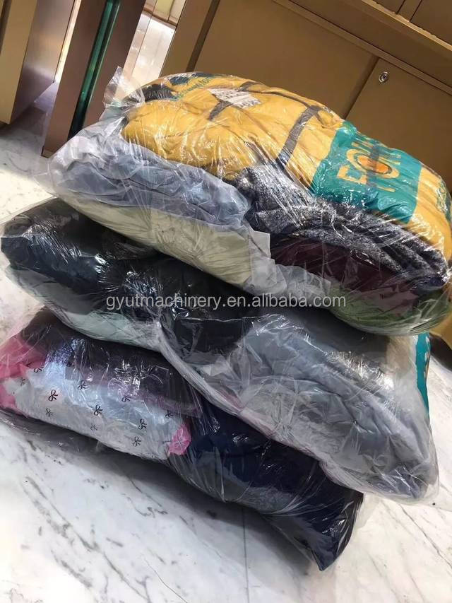 Plastic Bags Packing Material 25kg Wipers Compressor Rag Cloth Packing Machine