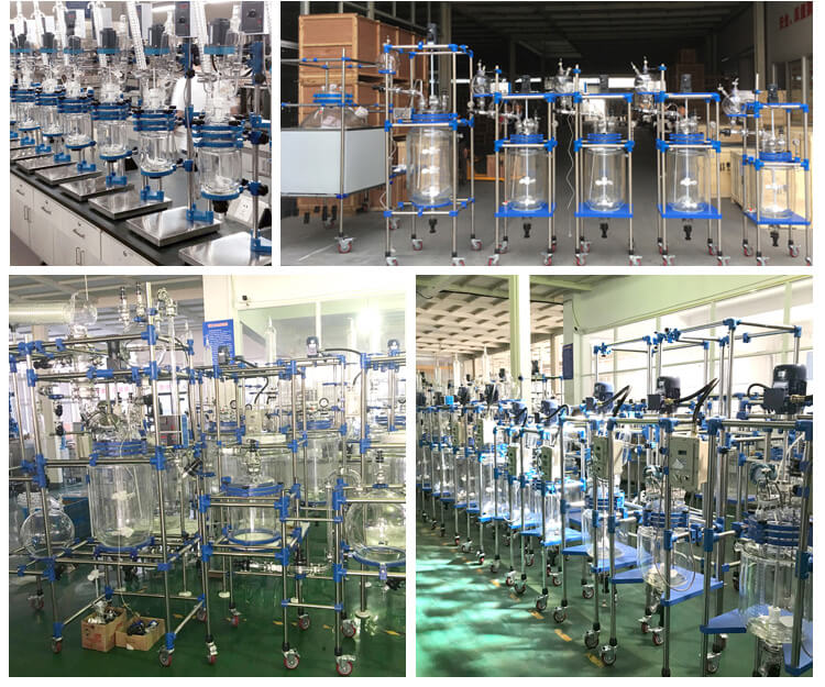 glass reactor factory
