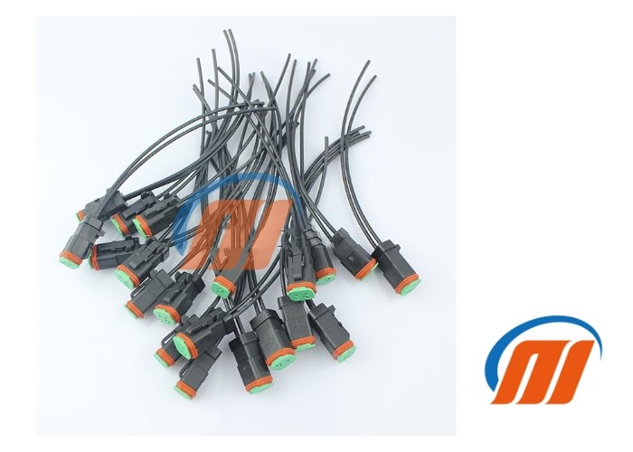Plug Type Excavator Electrical Parts CAT 312 320B 320C Pressure Switch Socket