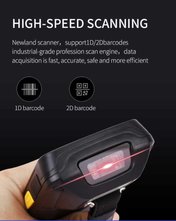 SmartPhone Android 5.1 Handheld Data Collector NFC RFID