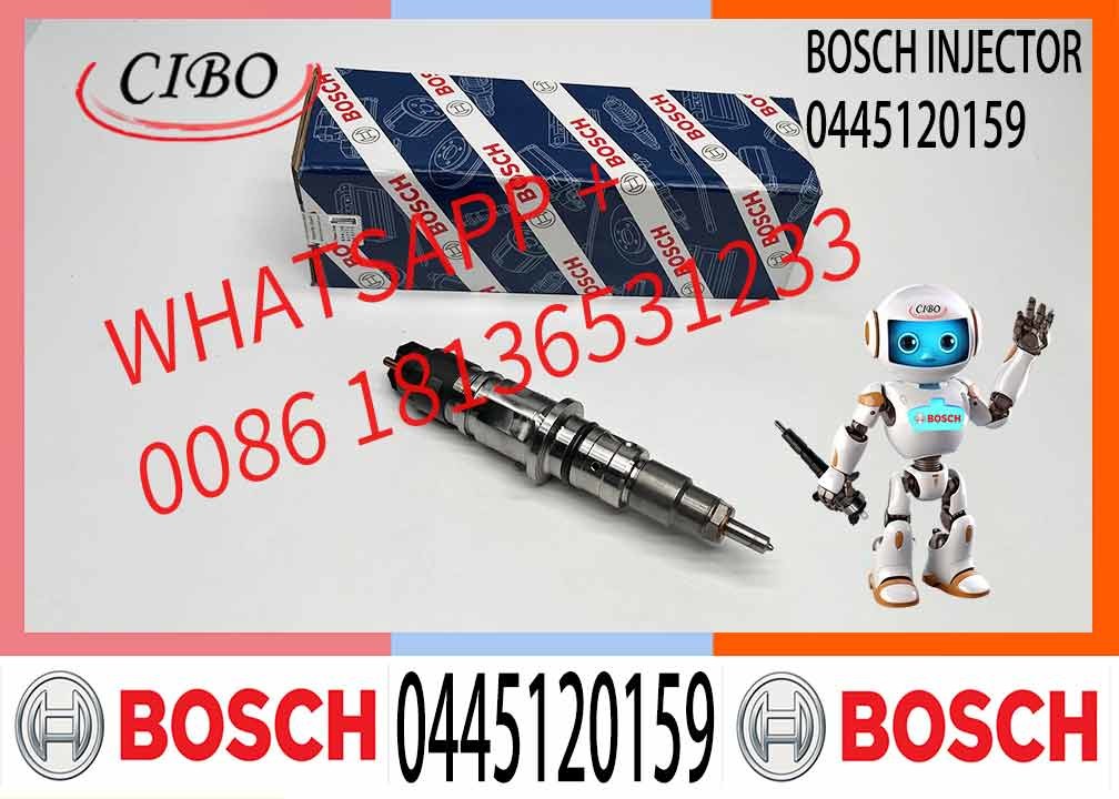 High Performance Diesel Engine Parts 0445120159 Fuel Injector 0 445 120 159 For Cummins Diesel Engine