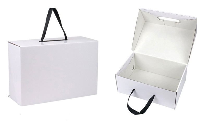 Bulk Flat Pack Corrugated Mailers Handbag Packaging Box Shipping
