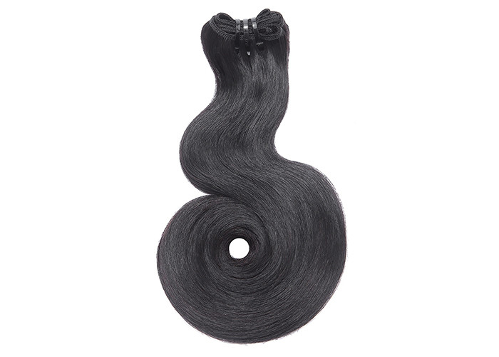 20 Inch Unprocessed Full Cuticle Double Drawn Human Hair / Grade 7A Virgin Hair