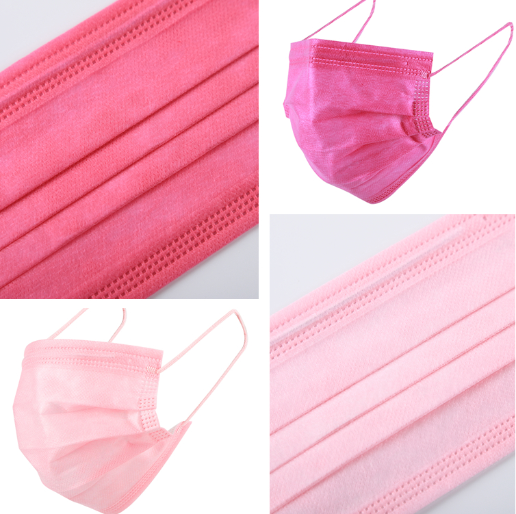 Medical Face Mask Manufacturer 4 Layer Color Adult Disposable Protective Face Mask
