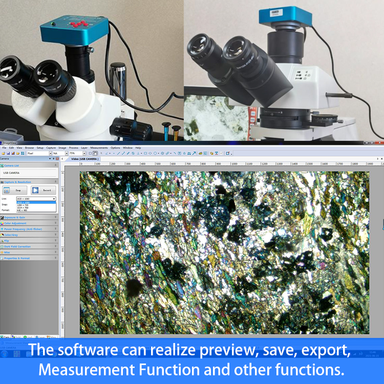 OPTO-EDU A59.4231 38M Usb Microscope Camera