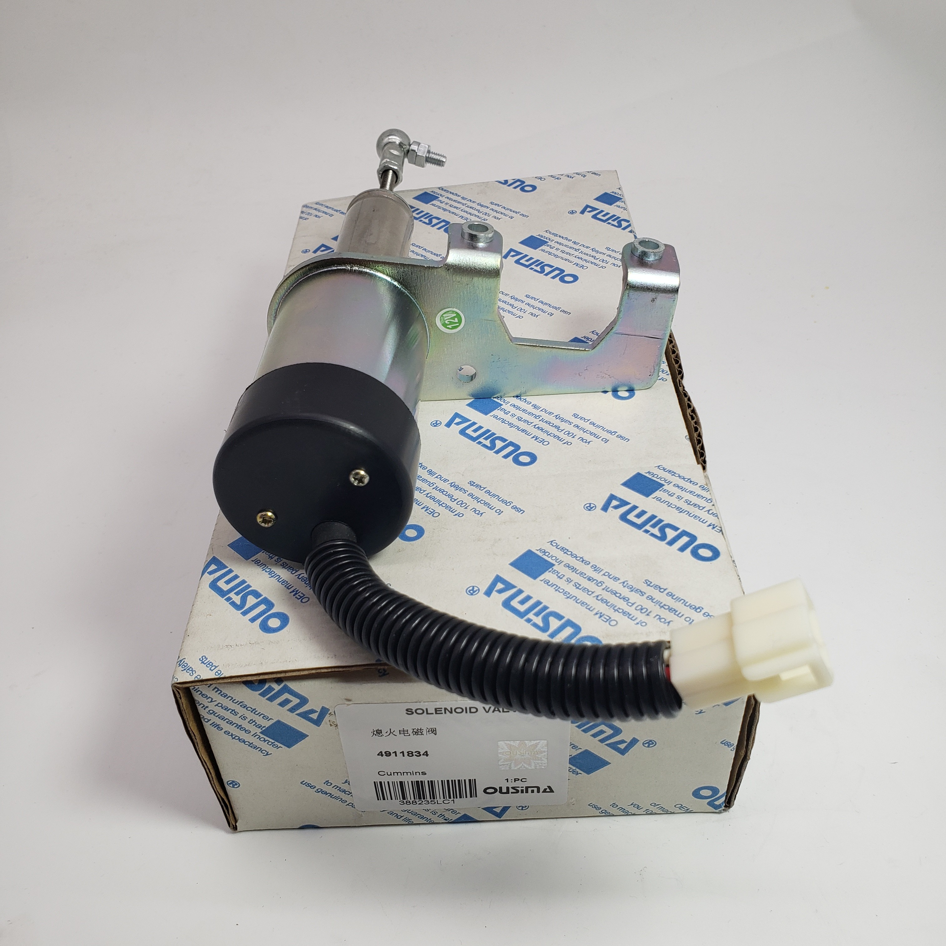 Solenoid Valve 4911834 12V for Cummins Engine Excavator Parts