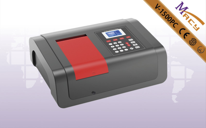 Touch Lcd Screen 7 Inches Dual Beam Spectrophotometer Uv1500cs