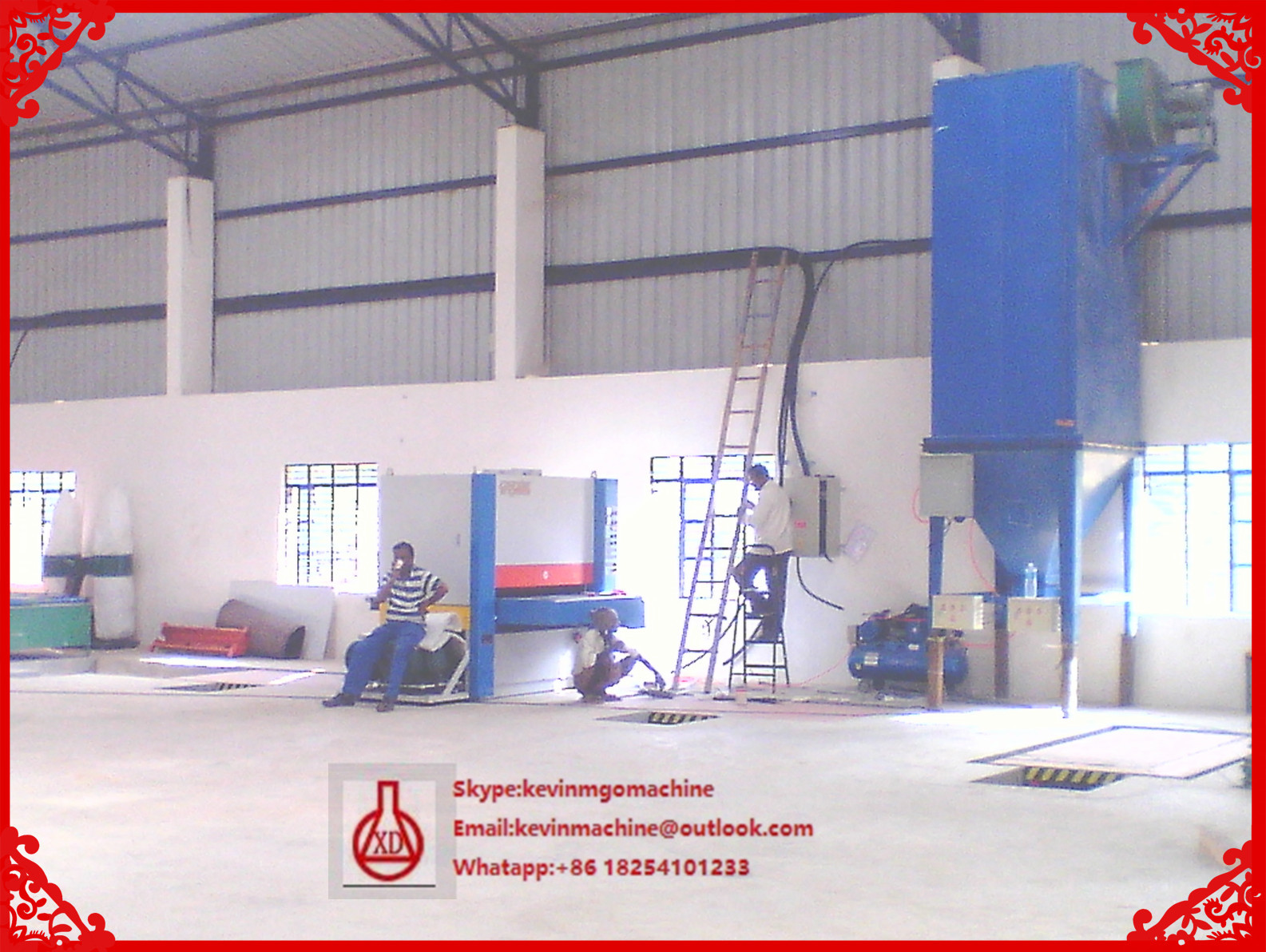 Fully Auto Mixing System Wall Panel Forming Machine for Buildings Wall Material