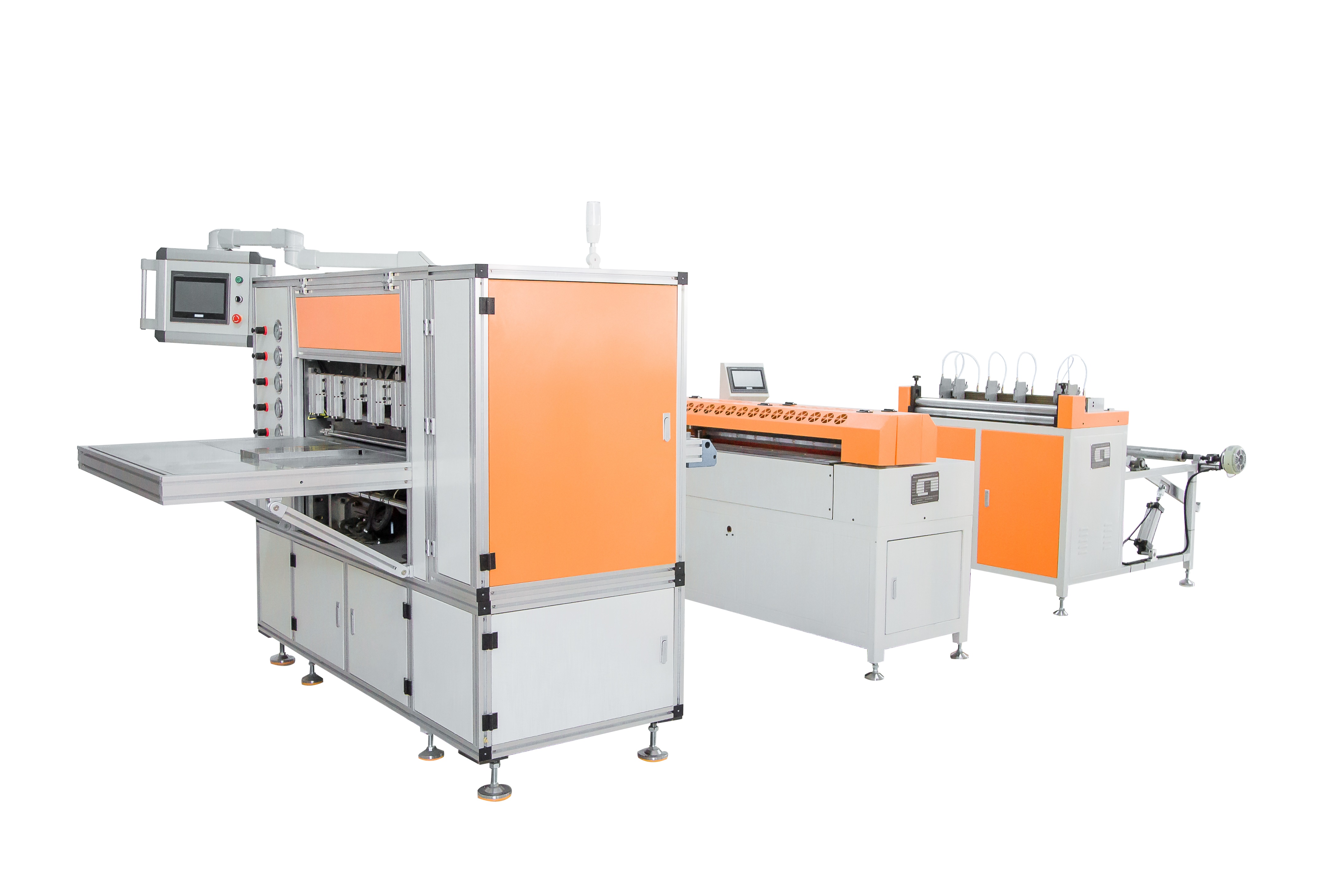 220V Facial Tissue Paper Folding Machine High Speed Automatic Paper Folding Machine With Partitions