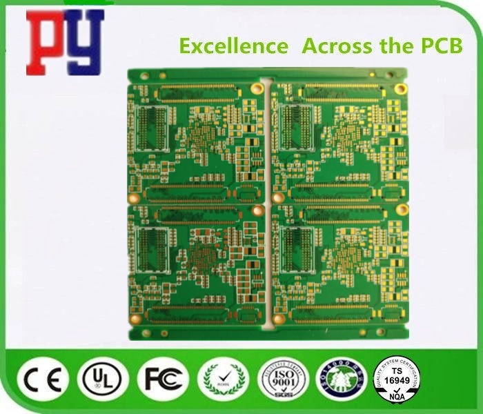 Gold Finger Aluminum Base 2mil Printed Circuit Board Single Sided PCB