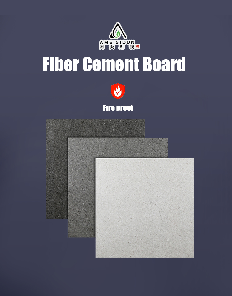 Hotel Auxiliary Material Fiber Cement Board for Cladding Wall Panel within Your Budget