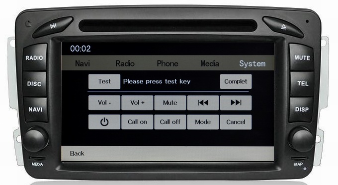 Ouchuangbo In Dash DVD Player for Mercedes Benz W203 2000-2005 GPS Nav iPod USB Multimedia Stereo System OCB-1503
