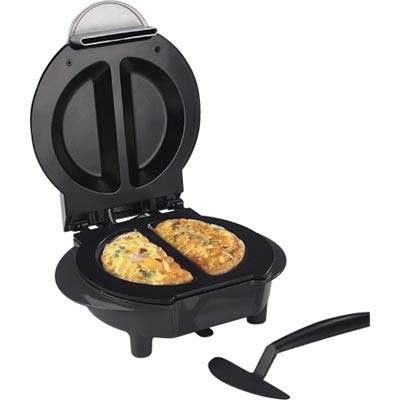 2 Slices Electric Omelette Maker , Electric Egg Maker With Bakelite Housing
