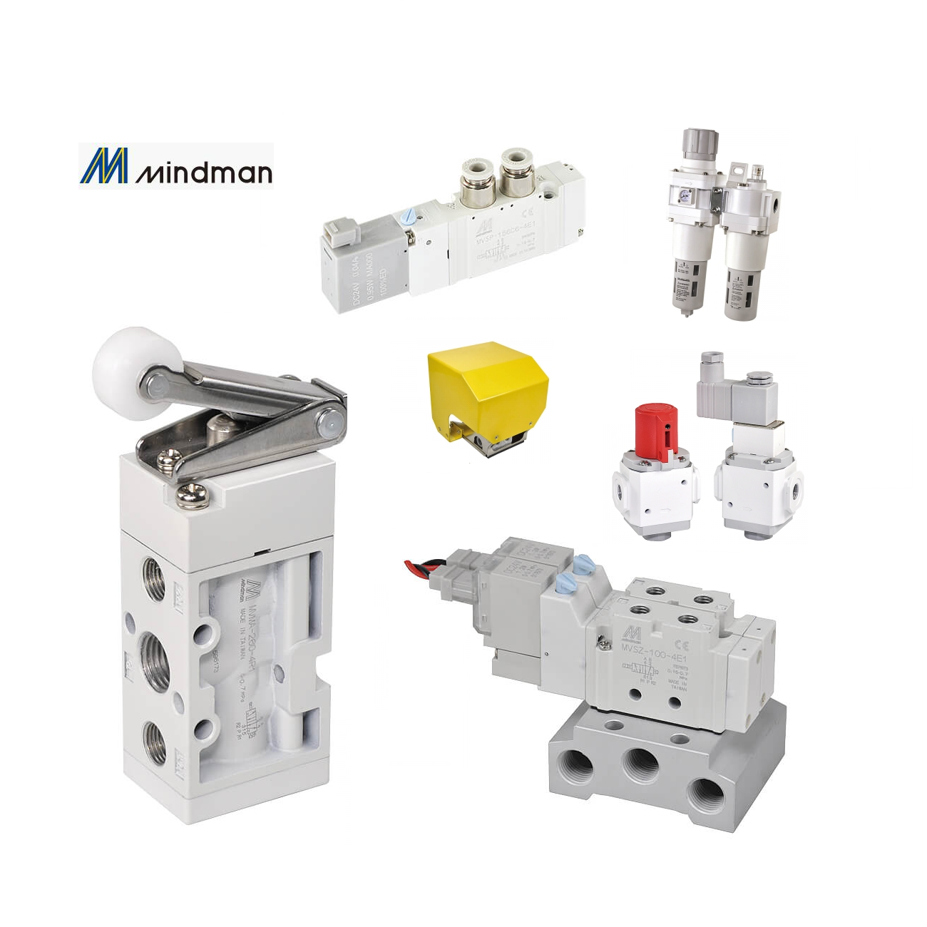 New and original Control valve for -Mindman- MVSY-188-4E2C-DC24V