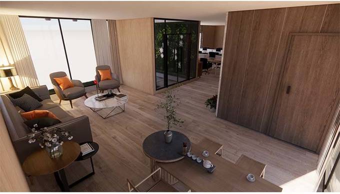 Prefabricated Modular Home Prefab Wooden Bungalow With Light Steel Frame
