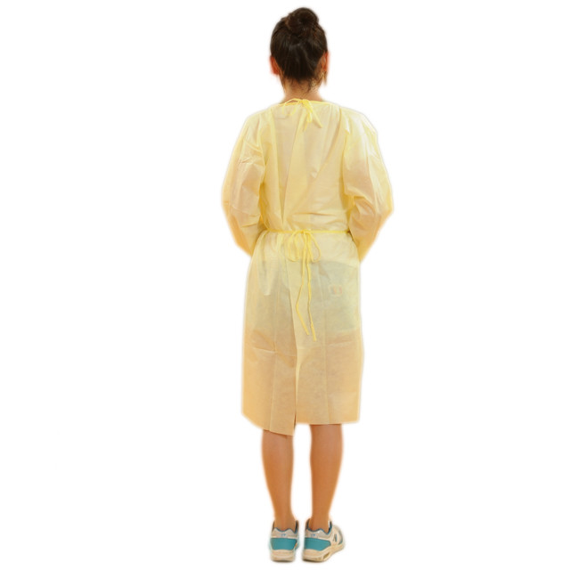 Easy Removal Disposable Protective Suit Long Sleeve ISO13485 Approved