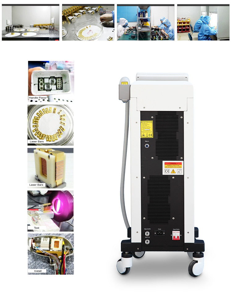 CE Professional Soprano 808nm Diode Laser Epilator , 808nm Diode Laser , 808nm Diode Laser Hair Removal