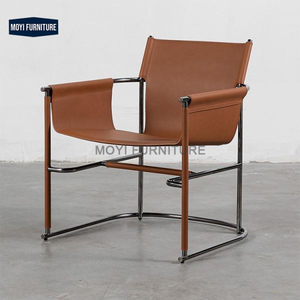 Mail Packing Modern Nordic U Shaped Chair Light Luxury Hotel Lounge Chair Balcony Simple Living Room Art Home Dining Seat
