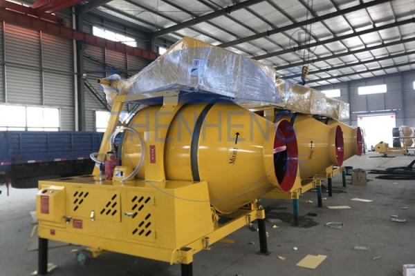High Automation JZR350 Diesel Concrete Mixer Hydraulic Hopper With Ladders