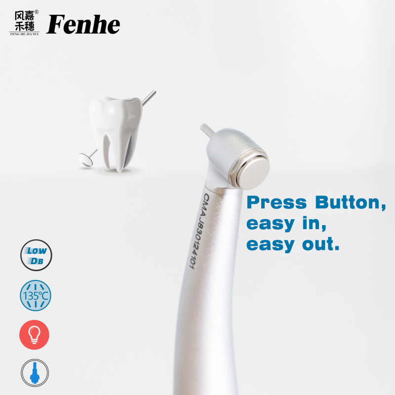 60g Dental High Speed Handpiece with 320,000 rpm and Ceramic Bearings for Precision Dental Procedures