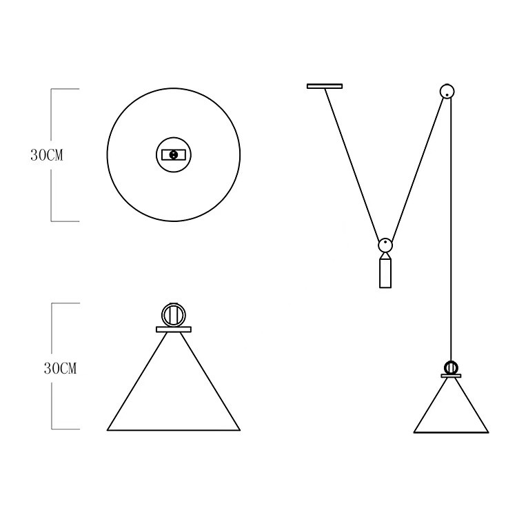 Modern Nordic Led Chandelier For Living Room Bedroom Dining Room Kitchen Ceiling Lamp