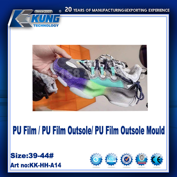 Sneaker PU Film EVA Outer Sole Non Slip PU Film Outsole Mould