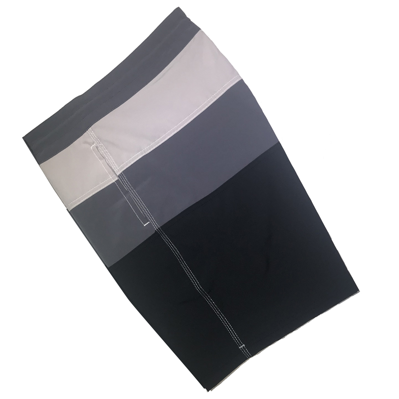 Plain Surf Custom Beach Shorts , Drawstring Beach Shorts Drying Splash Proof