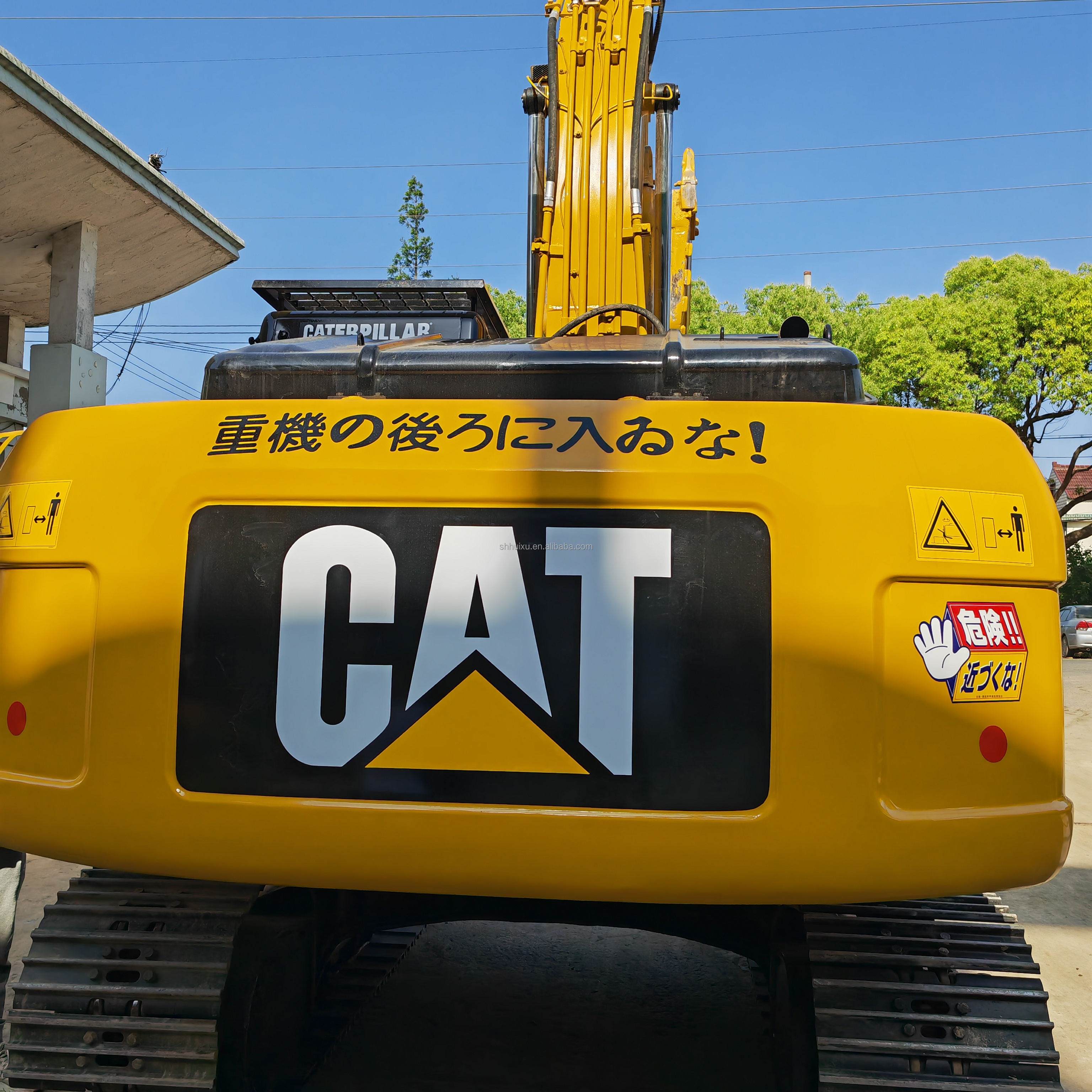 20ton used excavator cat320d/second hand high quality crawler excavator cat320d with low working hours for sale
