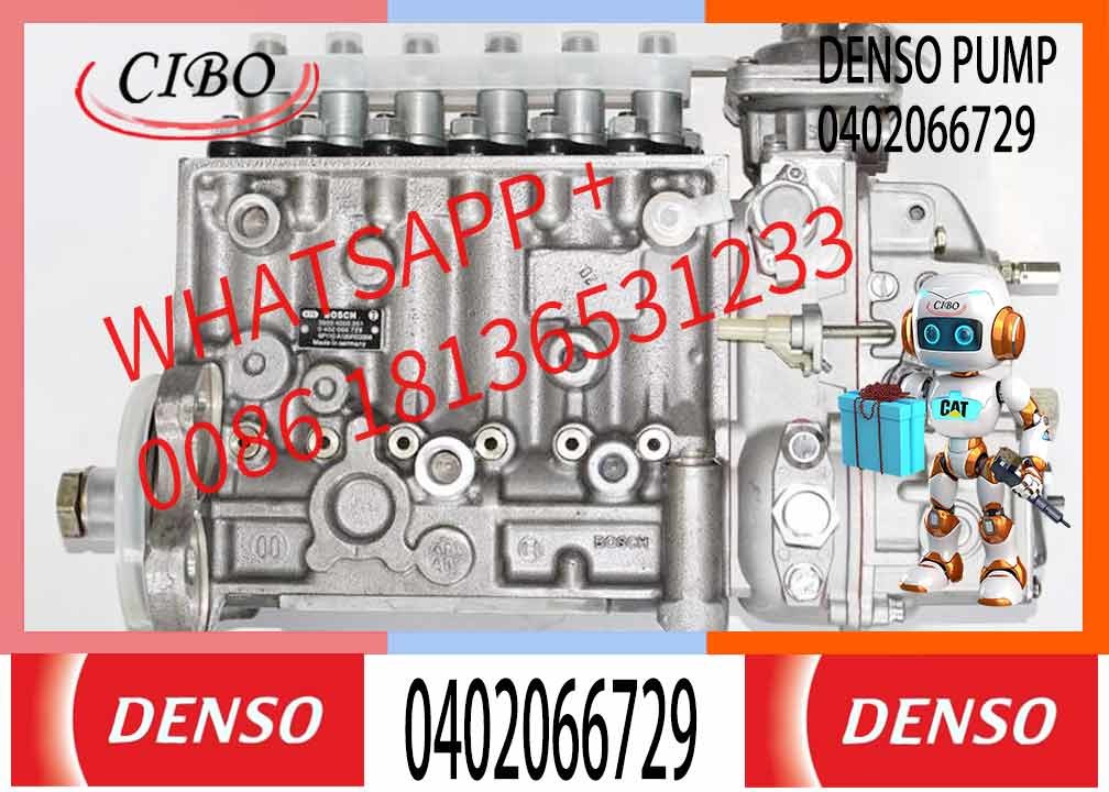 Diesel Engine Parts Fuel Pump 0402066729 3938375 High Pressure Common Rail For Cummins 6CT8.3