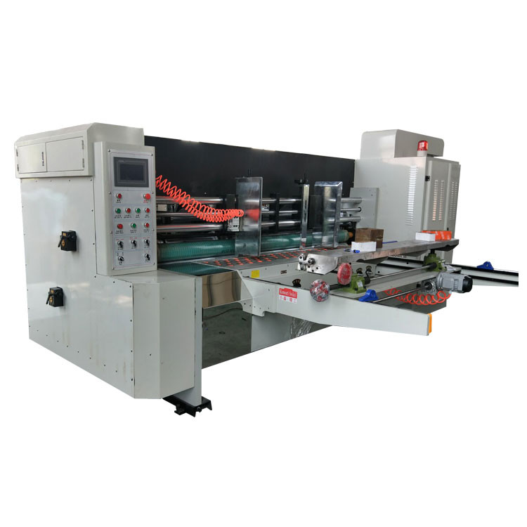 Full Automatic Rotary Slotter Machine For Corrugated Carton Pizza Box
