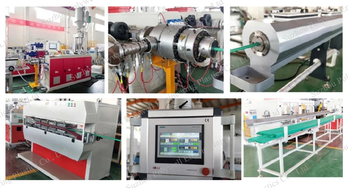 65mm Plastic Twin Screw Extruder PVC UPVC CPVC Pipe Production Line With Customized