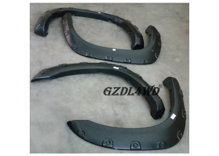 4x4 Tundra Auto Off Road Fender Flares 07-13 Solid With 4pcs Per Set / UV Protection