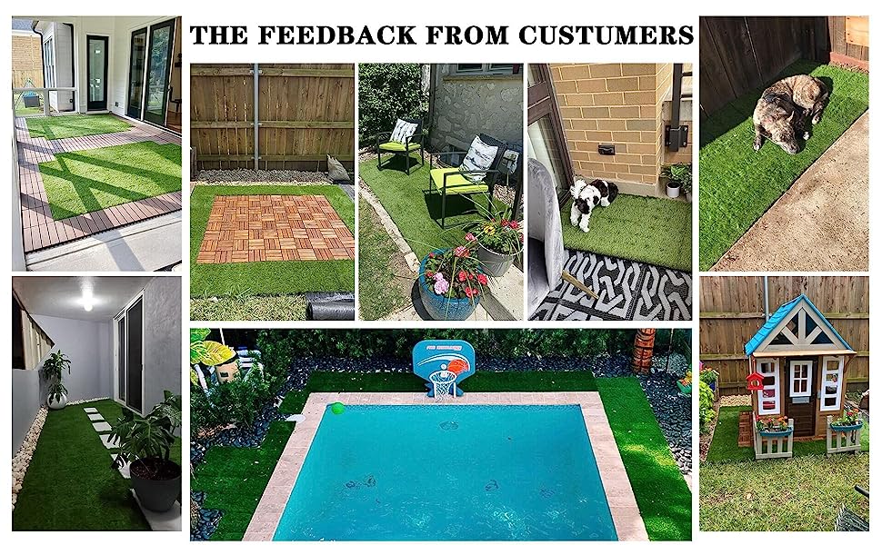 fack grass tiles