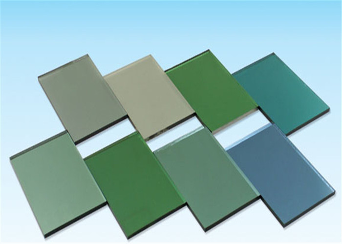 Dark Green Tinted Float Glass 3mm - 12mm Thickness For Building Glass