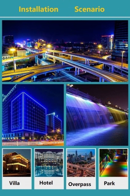 Custom Top Bend LED Neon Strip UV Resistant Flexible LED Neon Light IP65 / IP67