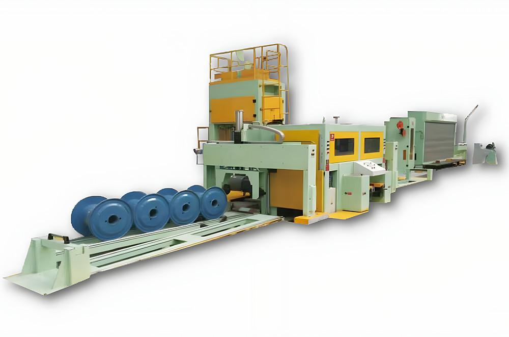 High Speed Copper Rod Breakdown Machine With Automatic Dual Spool Take Up Device