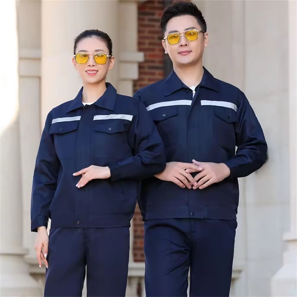 Promotional Custom Logo Work Wear Uniforms High Quality Business Company Employee Staff Work Wear Uniform
