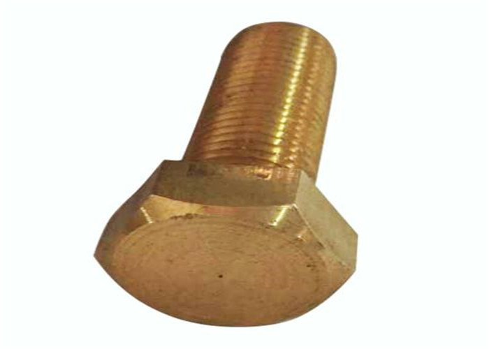 DIN Standard Copper Investment Casting Parts Copper Plated Screws Non Ferrous
