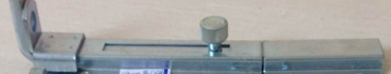 Iron Furniture Lock Hardware , House Window Locks 140mm 100mm Thickness