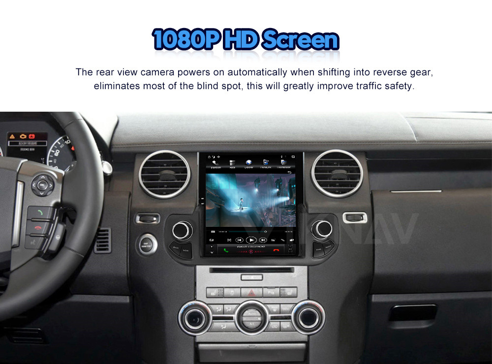 Gps Navigation Android 10 Car Audio For Land Rover Discovery 4 2009-2016