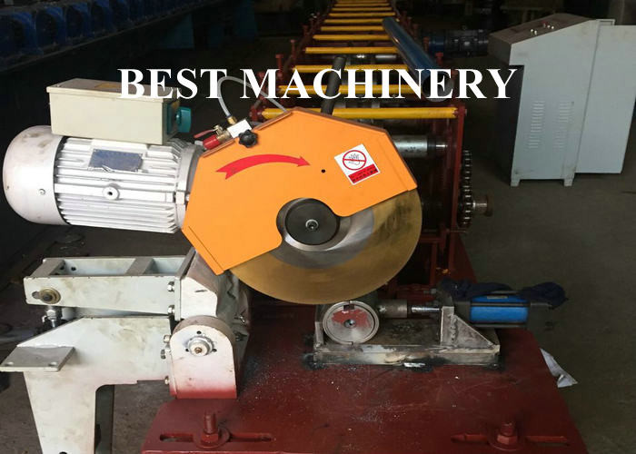 40x40 Oval Pipe Tube Seaming Type Custom Roll Forming Machine Several Size