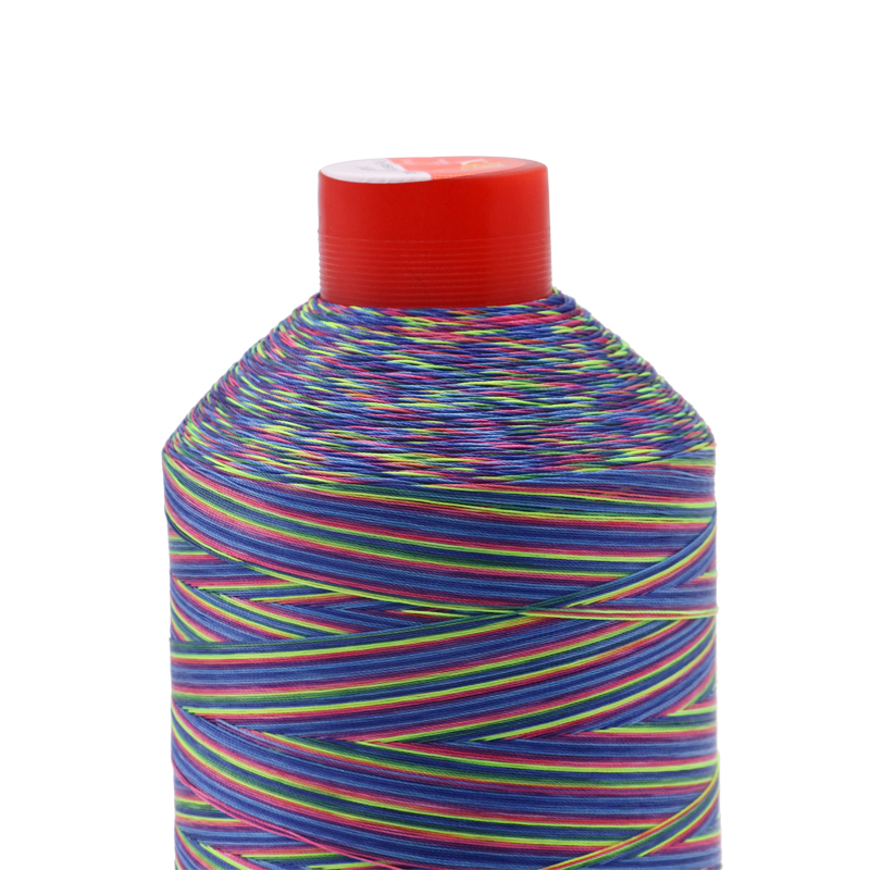 Multicolor 210D/3 T70 Nylon Bonded Thread for Customized Patterns and High Tenacity