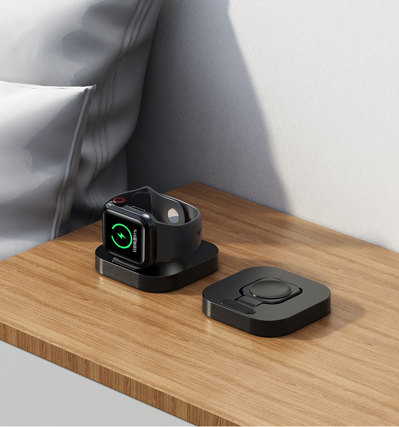 5V/2A Input Voltage and Current Magnetic Fast Wireless Charging Qi For Smart Watch iWatch