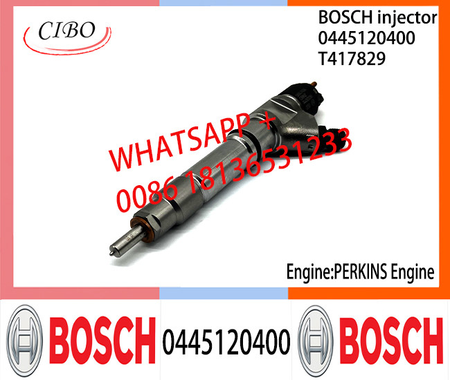BOSCH 0445120400 Neutral Diesel Fuel Injector Assembly 0445120400 T417829 For Engine