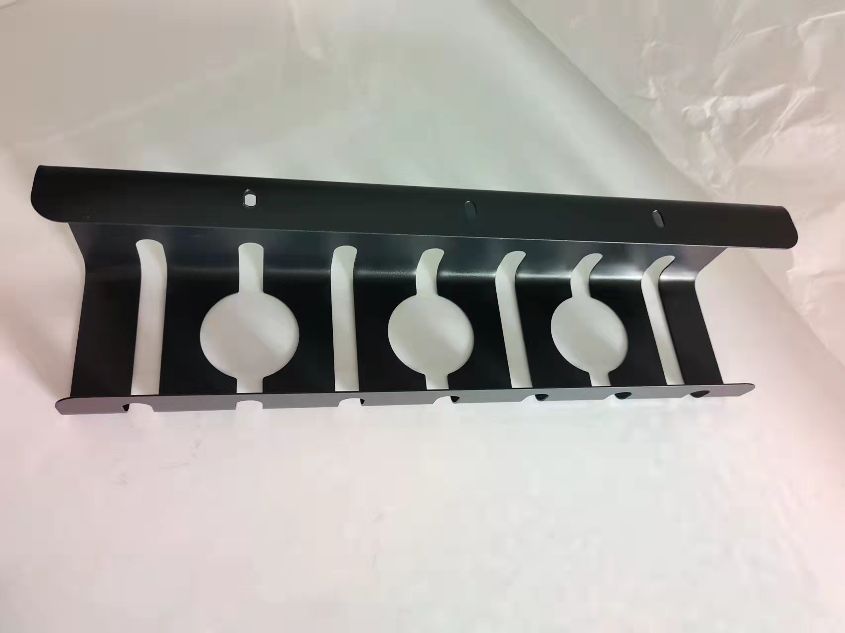 Stylish Cable Management Tray for Home Office Computer Desk Cable Hider in Living Room