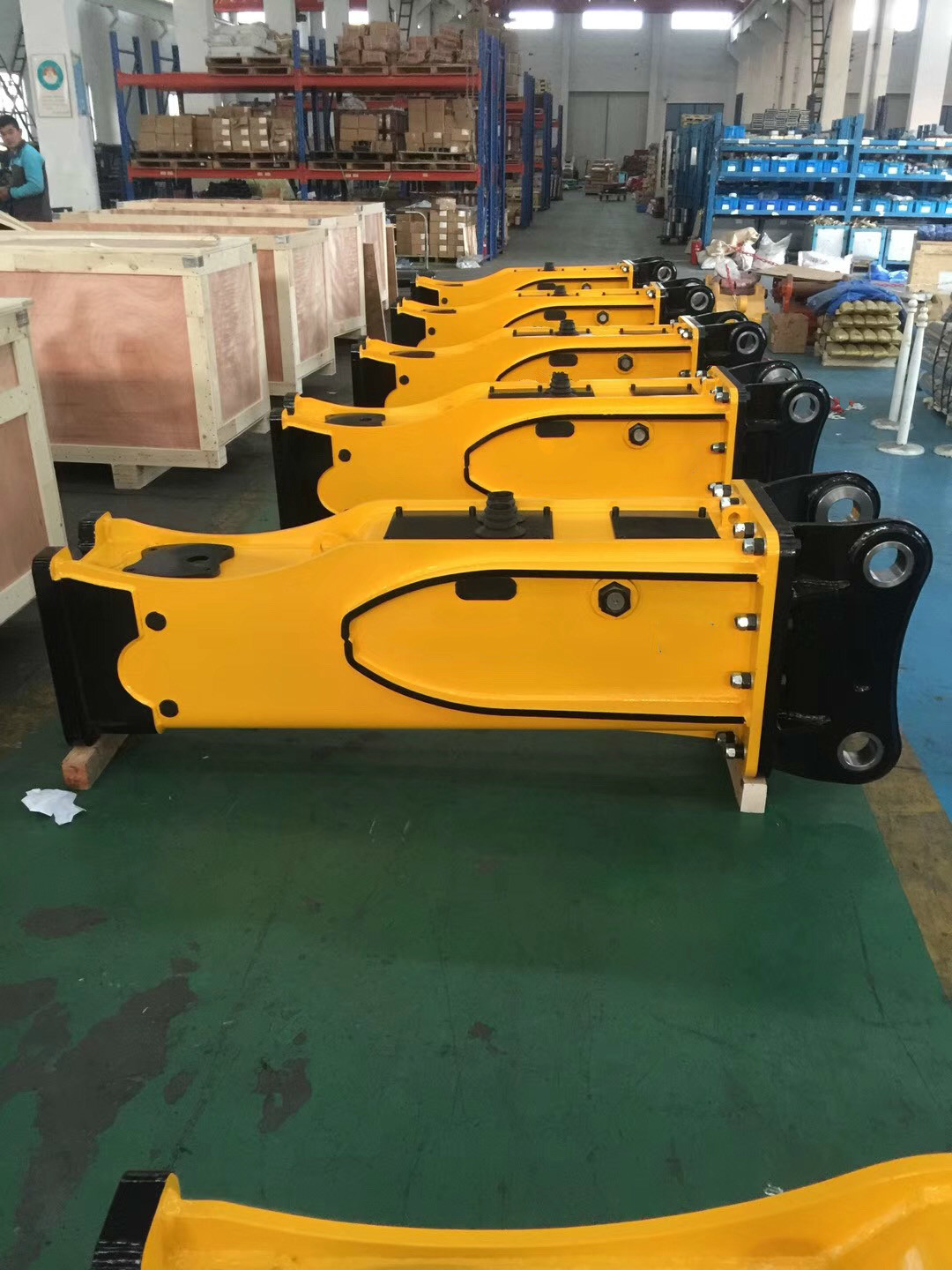 Top Type Hydraulic Breaker Hammer For 50 Ton Excavator 350