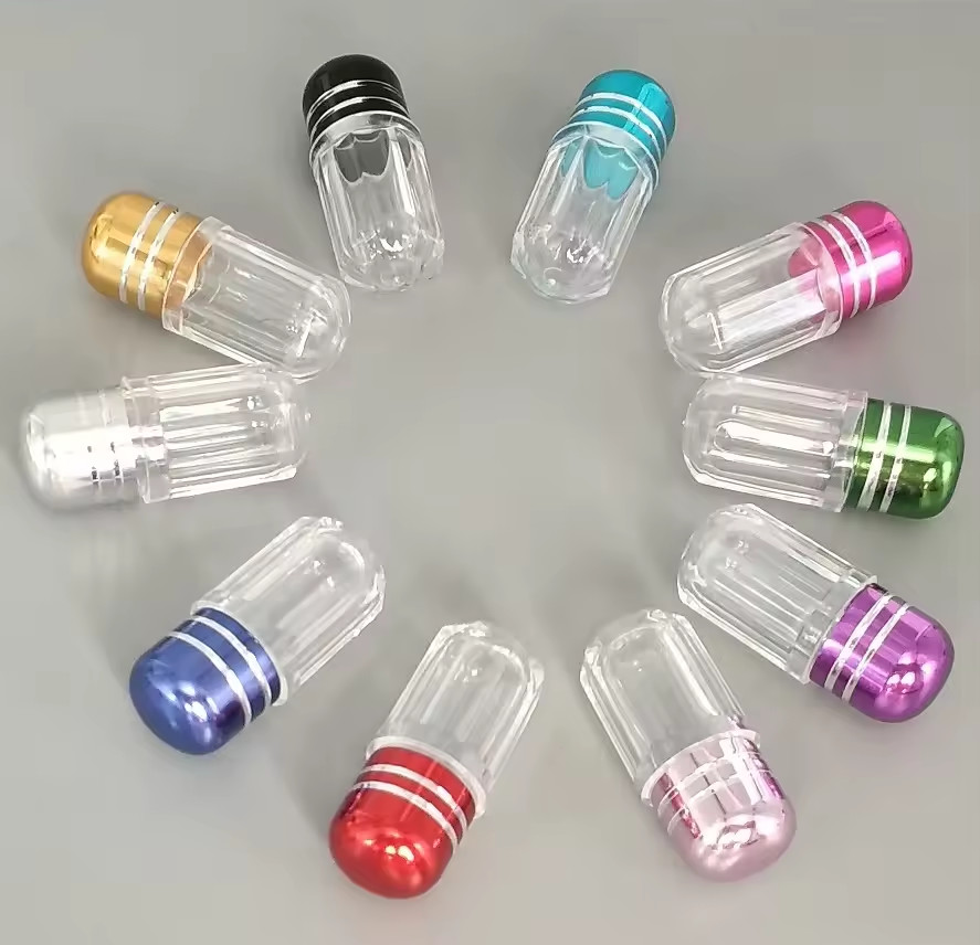 Hypoallergenic Oval Empty Pill Capsules Storage Solution For Cool And Dry Place