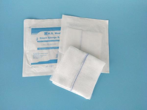Non-Sterile And Sterile Gauze Compress Sponge Disposable Medical Surgical